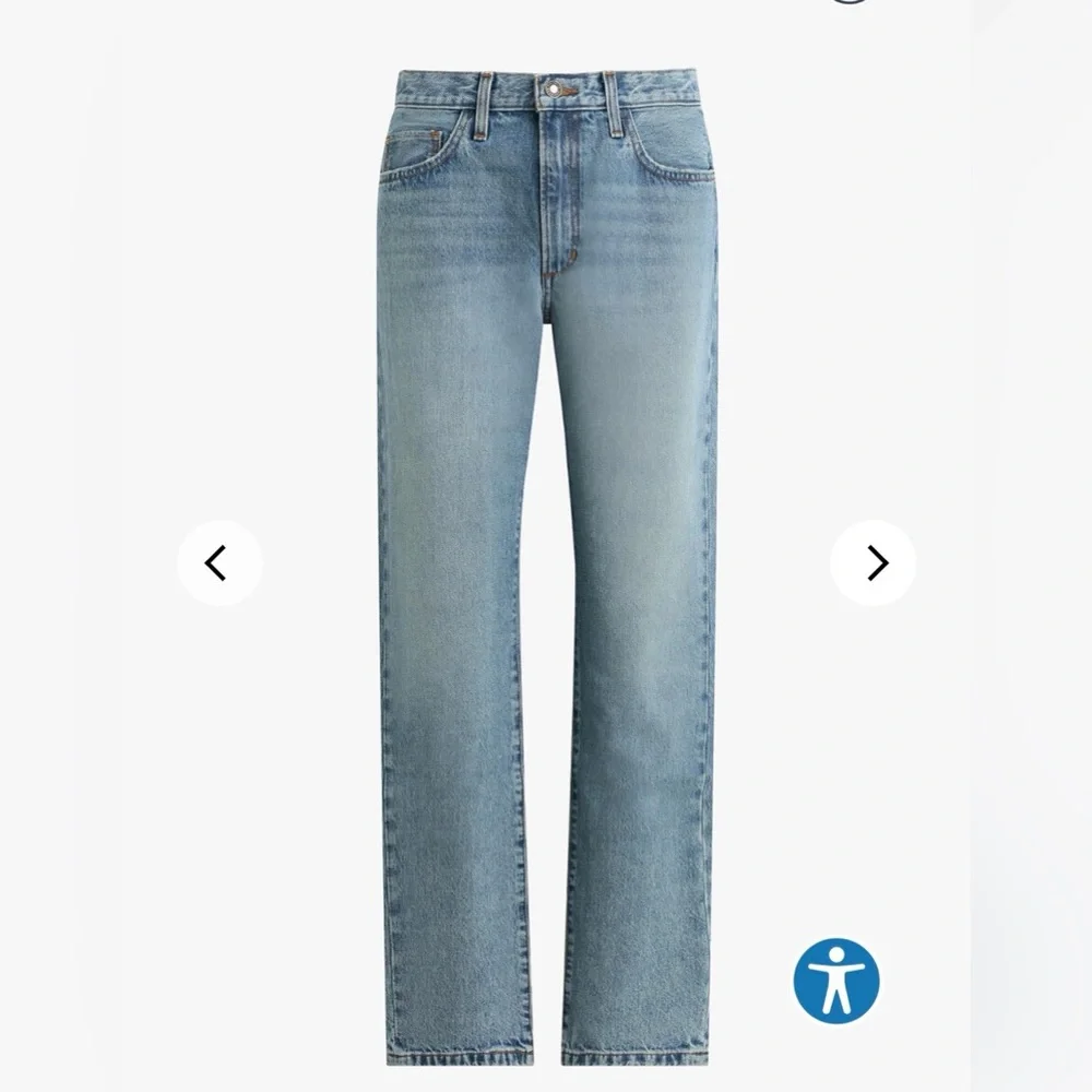 Favorite Daughter Denim The Mikaela Low Slung Long Slim Straight NWT - Picture 5 of 16